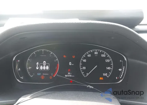 2021 Honda Accord Sport из США, поврежденный, VIN 1HGCV1F33MA105798